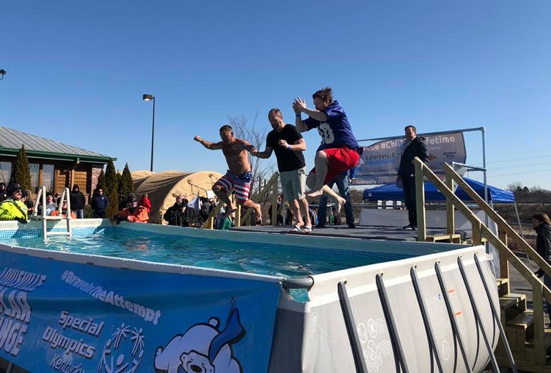 People will be jumping into a freezing pool located at The Banks. - PHOTO: FACEBOOK.COM/SOKENTUCKY