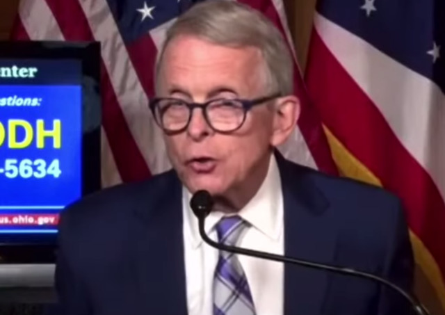 Ohio Gov. Mike DeWine gives a media briefing. - STILL: THIS OHIO CHANNEL