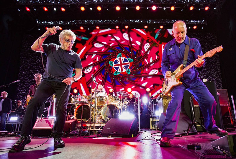 Roger Paltry (left) and Pete Townshend of The Who - PHOTO: PROVIDED BY LIVENATION