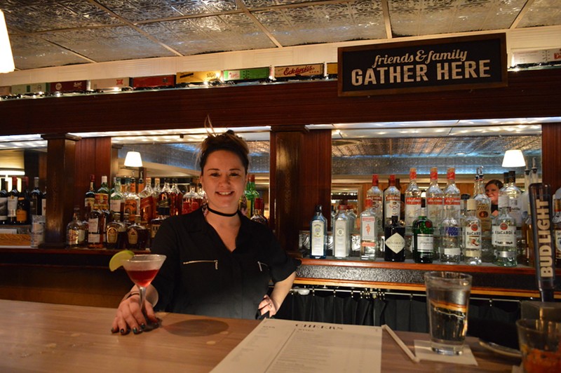 Maury's Tiny Cove bartender and manager Brittany Ammer - PHOTO: KATIE GRIFFITH