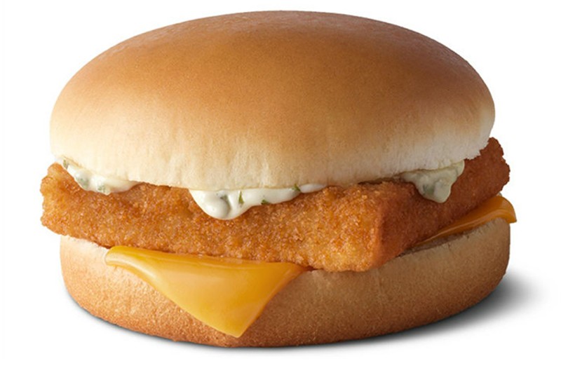 McDonald's Filet-O-Fish sandwich - PHOTO: PORTER NOVELLI PR