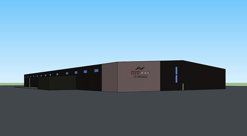 A rendering of the New Riff barrel warehouse coming to Silver Grove - Image: Provided by New Riff Distilling