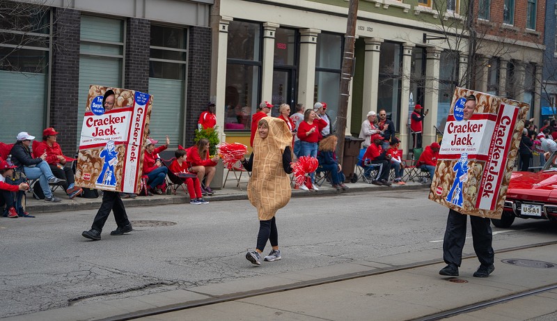 The peanut could be mistaken for the doodie that Phil Castellini has stepped in. - PHOTO: CASEY ROBERTS