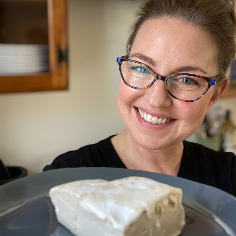 Heather Donaldson's camembert at Mad Cheese is completely vegan. - PHOTO: PROVIDED BY HEATHER DONALDSON