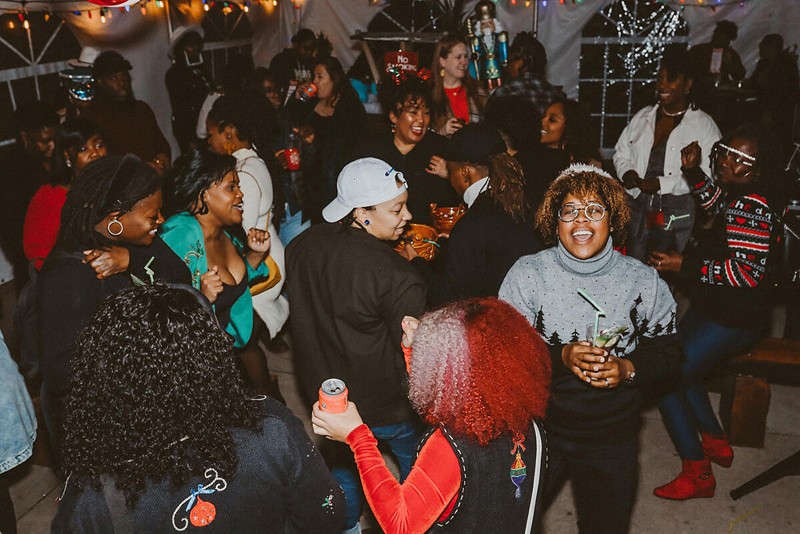 The Black Pearl Experience hosted its “Holiday Szn Day Party” in December. - PHOTO: CHRISTINA GARRETT AT 33 WEST STUDIOS