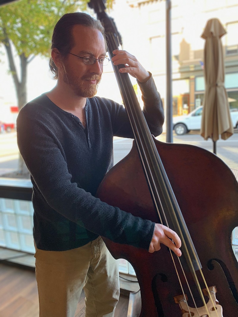 Bassist Aaron Jacobs performs at The Baker’s Table. - PHOTO: COURTESY OF THE BAKER'S TABLE