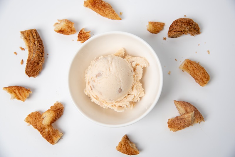 Graeter's limited release Churro ice cream flavor. - Photo: provided by Graeter's Ice Cream