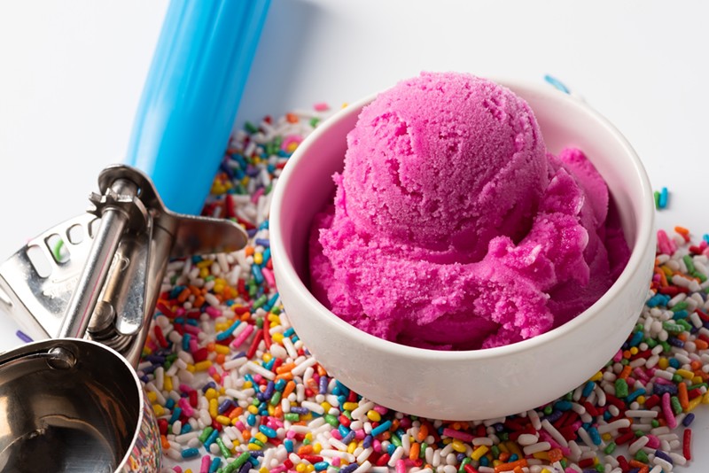 The final limited-time bonus flavor of 2022 is Dragon Fruit Sorbet. - Photo: Provided by Graeter’s Ice Cream