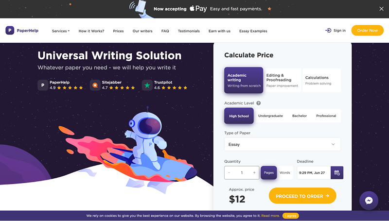Best Essay Writing Services: Top 5 Websites to Pay for Essay