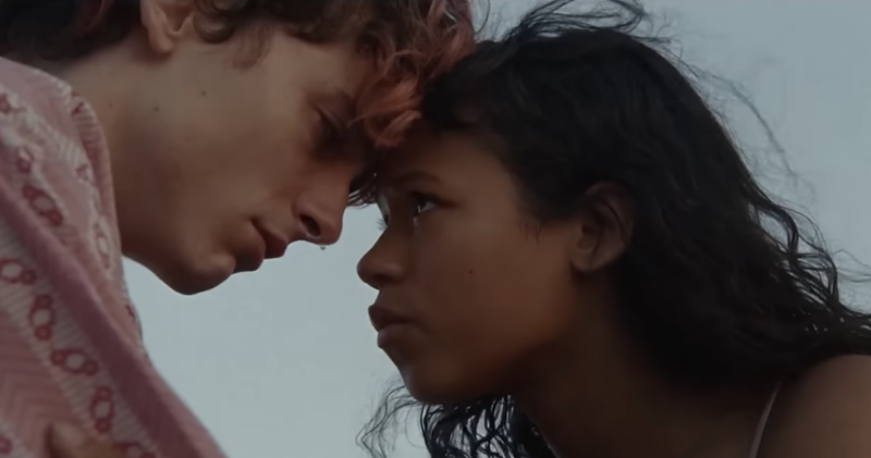 Timothée Chalamet (left) and Taylor Russell in Bones and All - Photo: Trailer screengrab from youtube.com/c/MovieTrailersSourceHD