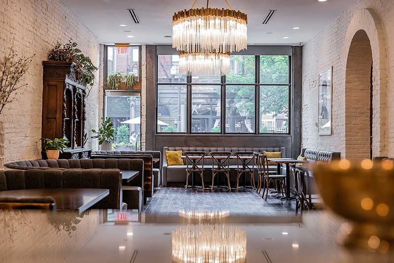 Abigail Street's recently-expanded dining room. - Photo: Matthew Allen