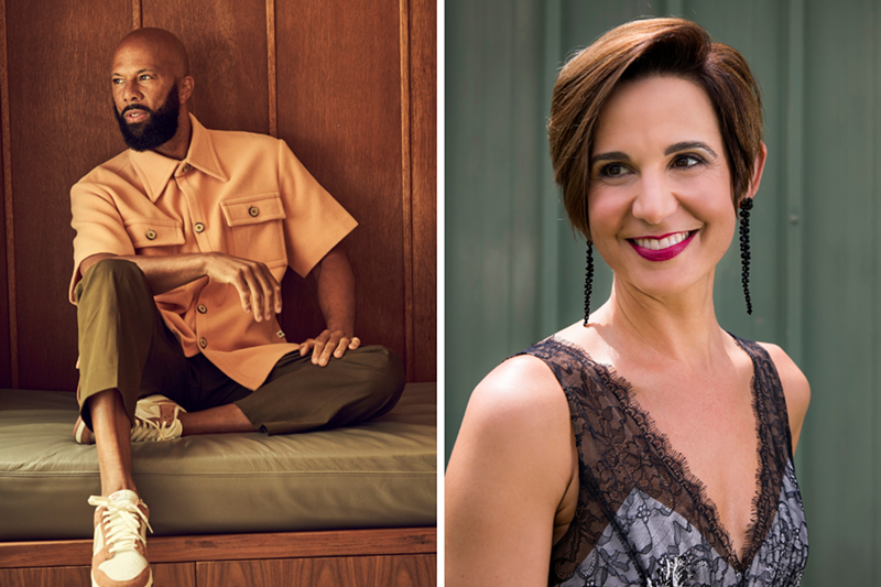 Oscar-winning hip-hop artist Common and soloist Kelley O’Connor will appear with the Cincinnati Symphony Orchestra during the 2022-2023 season. - Photos: Brian BowenSmith (left) and Ben Dashwood
