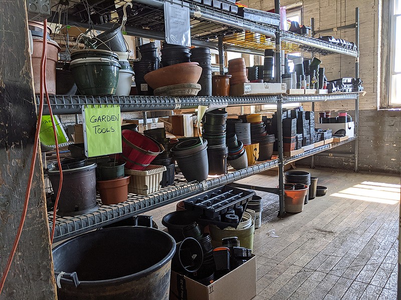 Gardening supplies ready to be recycled at the Cincinnati Recycling and Reuse Center in Price Hill.  - Photo: courtesy of the Cincinnati Recycling and Reuse Center
