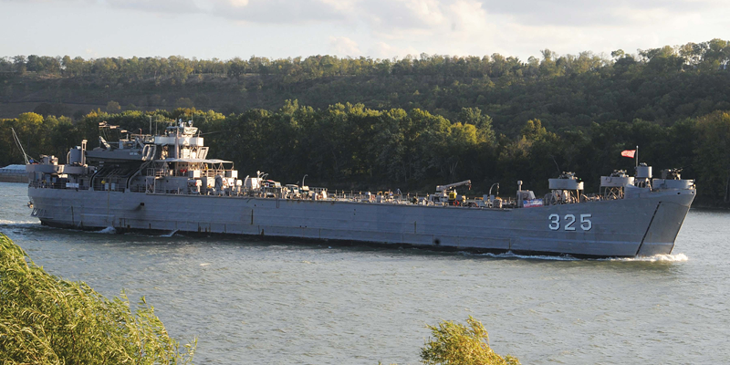 LST 325 - Photo provided by Cincinnati Parks