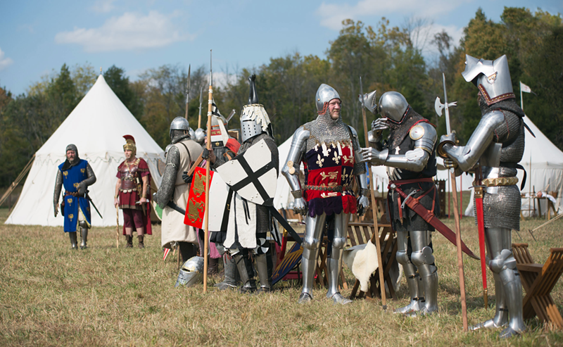 Days of Knights, a Medieval living history event in Lancaster, Ohio, is set to take place on Oct. 8 and 9. - Photo: Belle Communication