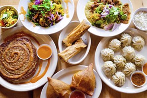 An assortment of dishes from Bridges Nepali Cuisine - Photo: Kellie Coleman