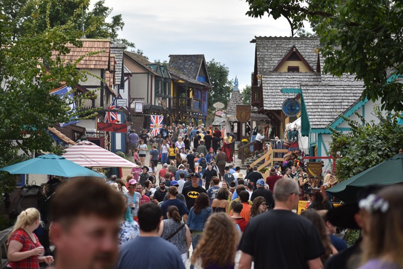 Fans flock to see to the 16th-century Renaissance Festival for adventure, merriment and giant "turkey legges" - Adam Doty