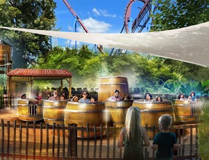 A rendering of the Cargo Loco ride - Photo: visitkingsisland.com