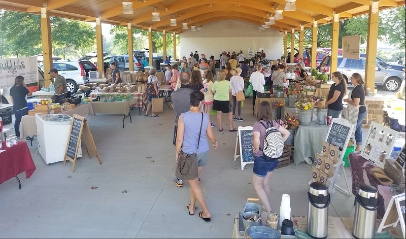 Visitors to the Deerfield Township Farmers Market are unsure about candidates in the upcoming election. - Photo: Provided by Deerfield Township Farmers Market/Facebook