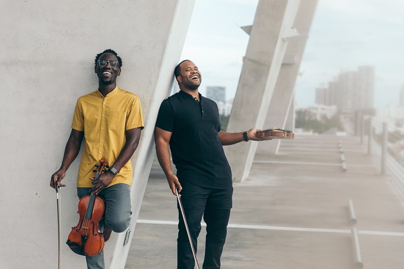 Black Violin will bring its melding of hip-hop and classical music to Cincinnati's Aronoff Center. - Photo: Mark Clennon