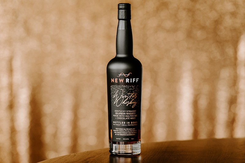 New Riff's Winter Whiskey features chocolate malt and malted oat. - Photo: Courtesy of New Riff Distilling