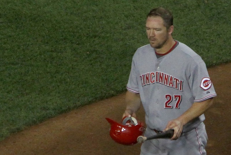 Former Cincinnati Reds third baseman Scott Rolen plays on June 5, 2010. - Photo: dbking, Wikimedia Commons