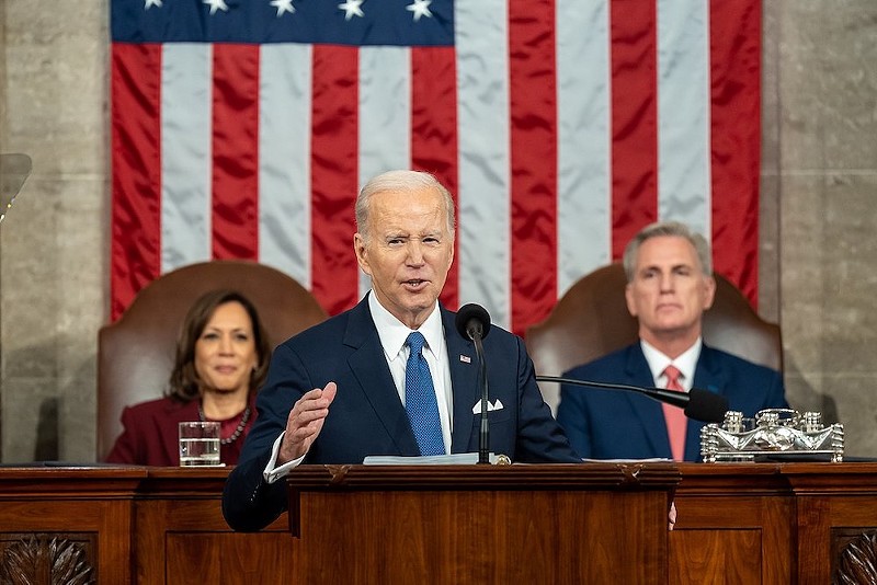 President Joe Biden gives 2023 State of the Union address. - Photo: The White House/Wikimedia Commons