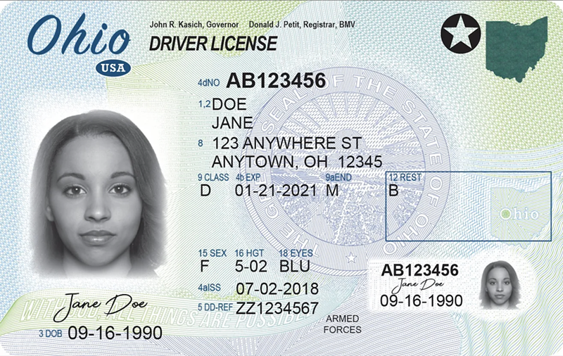 Alterations to Ohio's elections process include mandating the use of photo IDs, passports, or driver’s licenses to vote. - Photo: Ohio BMV