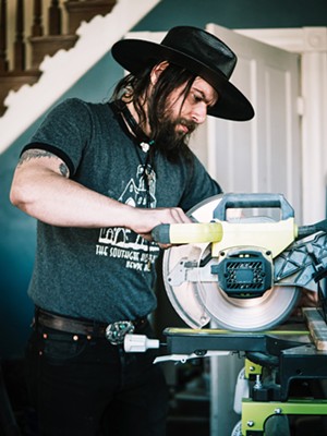 Rob McAllister has found meaning in the refurbishing of his home. - Photo: Aidan Mahoney