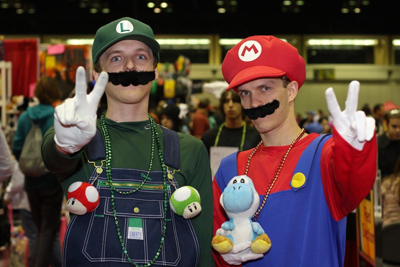 It's-a-us – Luigi and Mario. - Photo: Steven Miller, Flickr Creative Commons