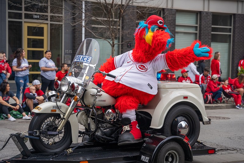 Rapper isn't the only celebrity who will be part of the Cincinnati Reds' opening day parade. - Photo: Casey Roberts