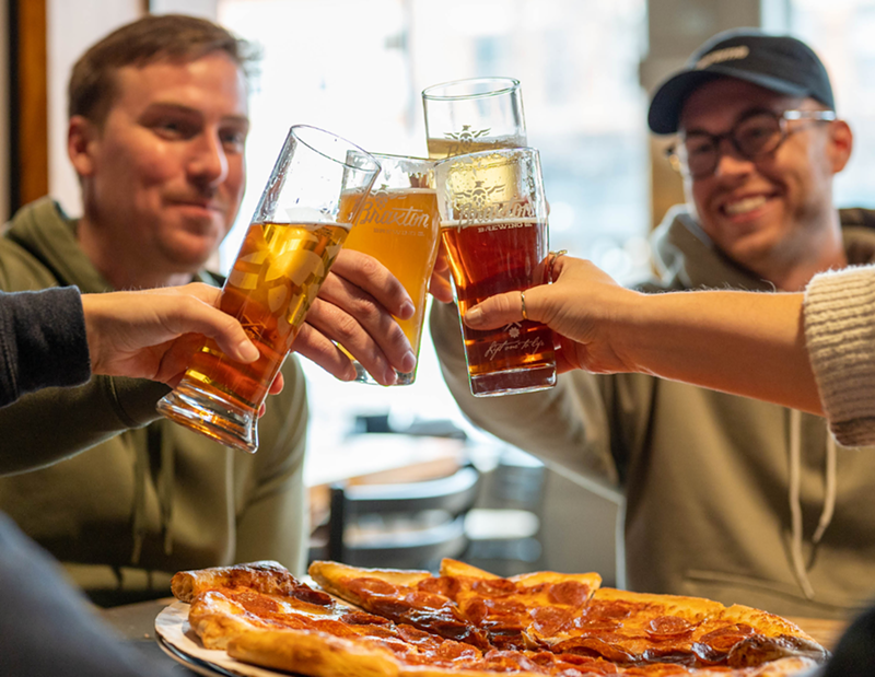 Braxton Brewing Co. and Dewey's Pizza have partnered to expand the dining scene in downtown Covington. - Photo: Provided by RMD Advertising