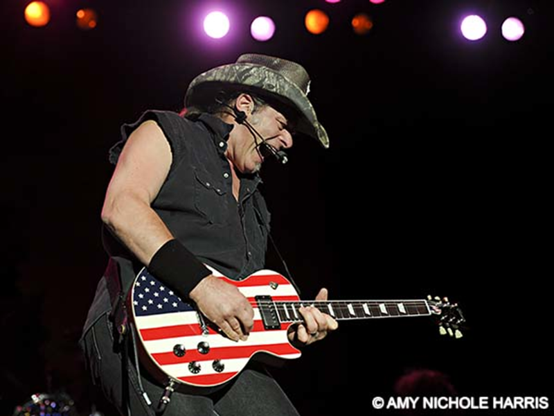 Ted Nugent at the 15th Annual Rib Festival at Military Park in Indianapolis, September 3-4, 2010. - Photo: Amy Nichole Harris
