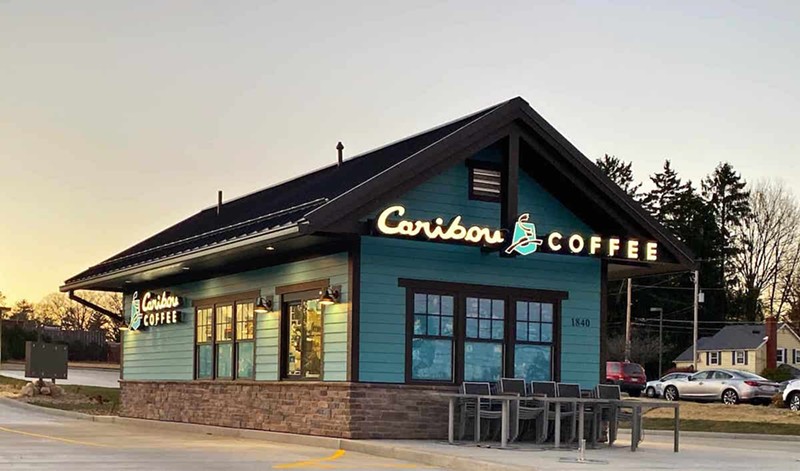 The Wooster, Ohio, Caribou Coffee location - Photo: cariboucoffee.com