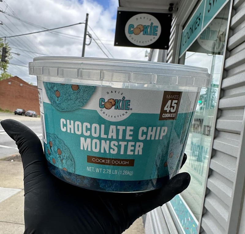 Chocolate Chip Monster Cookie Dough from Davis Cookie Collection - Photo: facebook.com/DavisCookieCollection