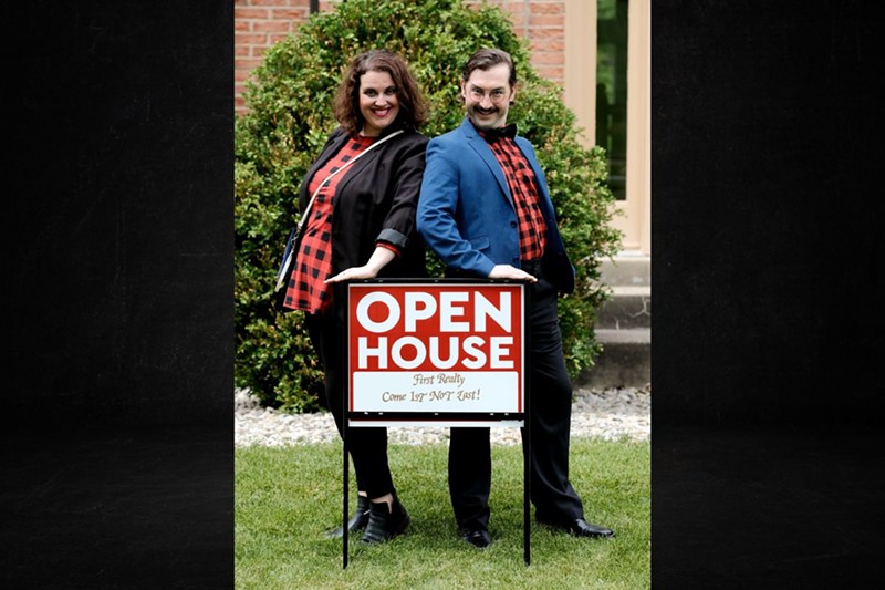 Open House is a horror comedy musical about a mother/daughter duo trapped in a house by a sinister realty couple. - Photo: Provided by NKY Films
