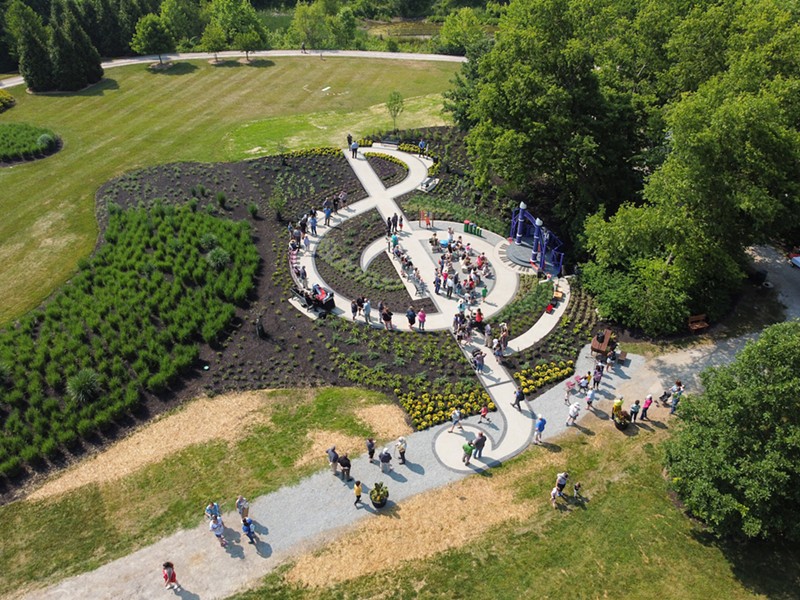 Music Garden at Highfield Discovery Center - Photo: Provided by Great Parks