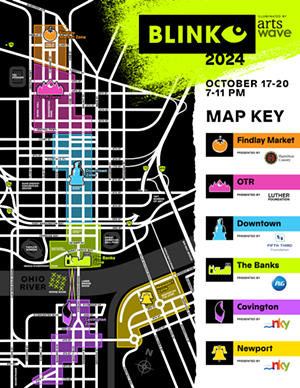 A map of BLINK 2024's official footprint - Map: BLINK