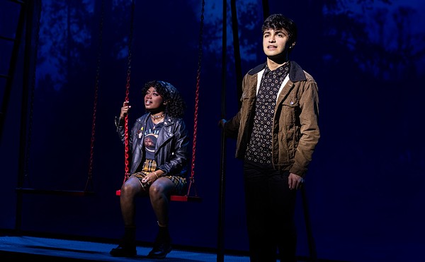 Lauren Chanel and Rishi Golani in the North American Tour of Jagged Little Pill