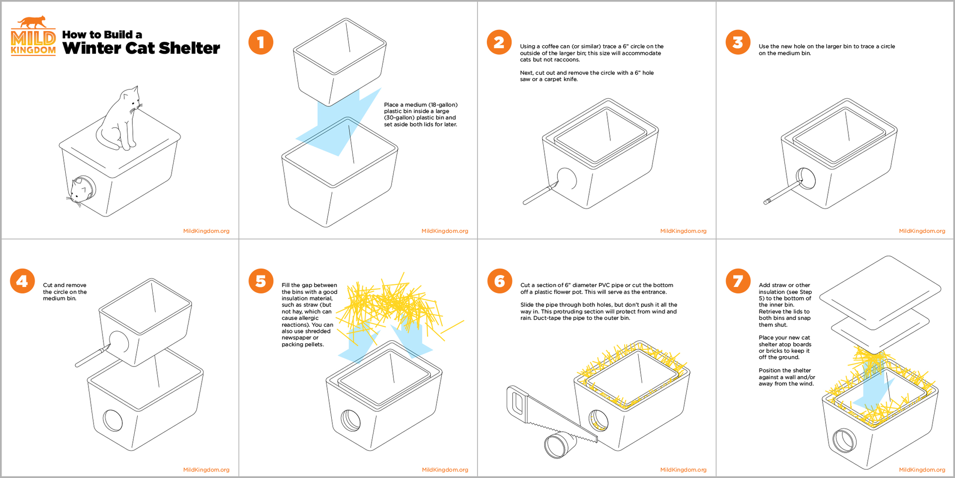 How To Build a Winter Cat Shelter in 5 Easy Steps - Thistle Downs Farm