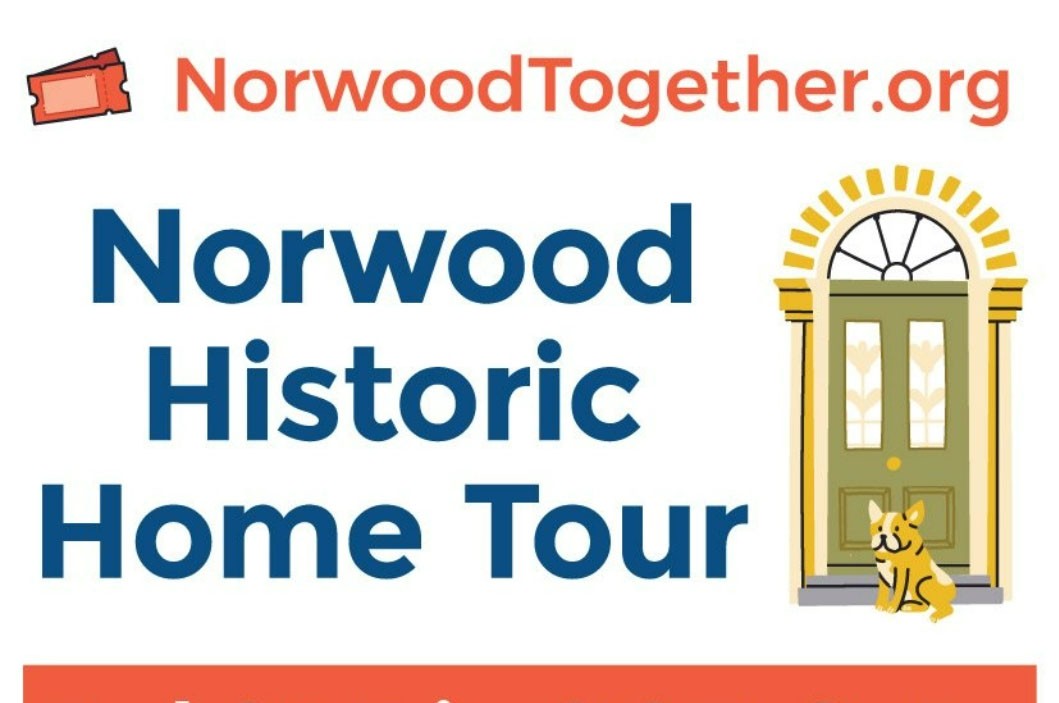 Norwood Historic Home Tour, October 15, 2 - 5 pm