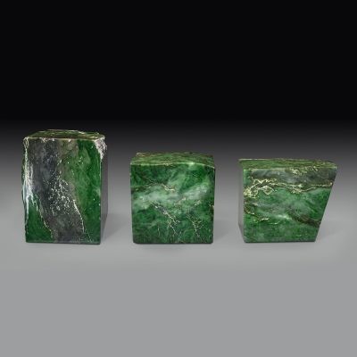 Very Rare Siberian Russian Jade Boulders Formed to Modern Shape - 100 lbs Each