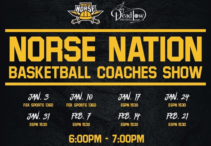 NKU Norse Coaches Show LIVE from Dead Low Brewing