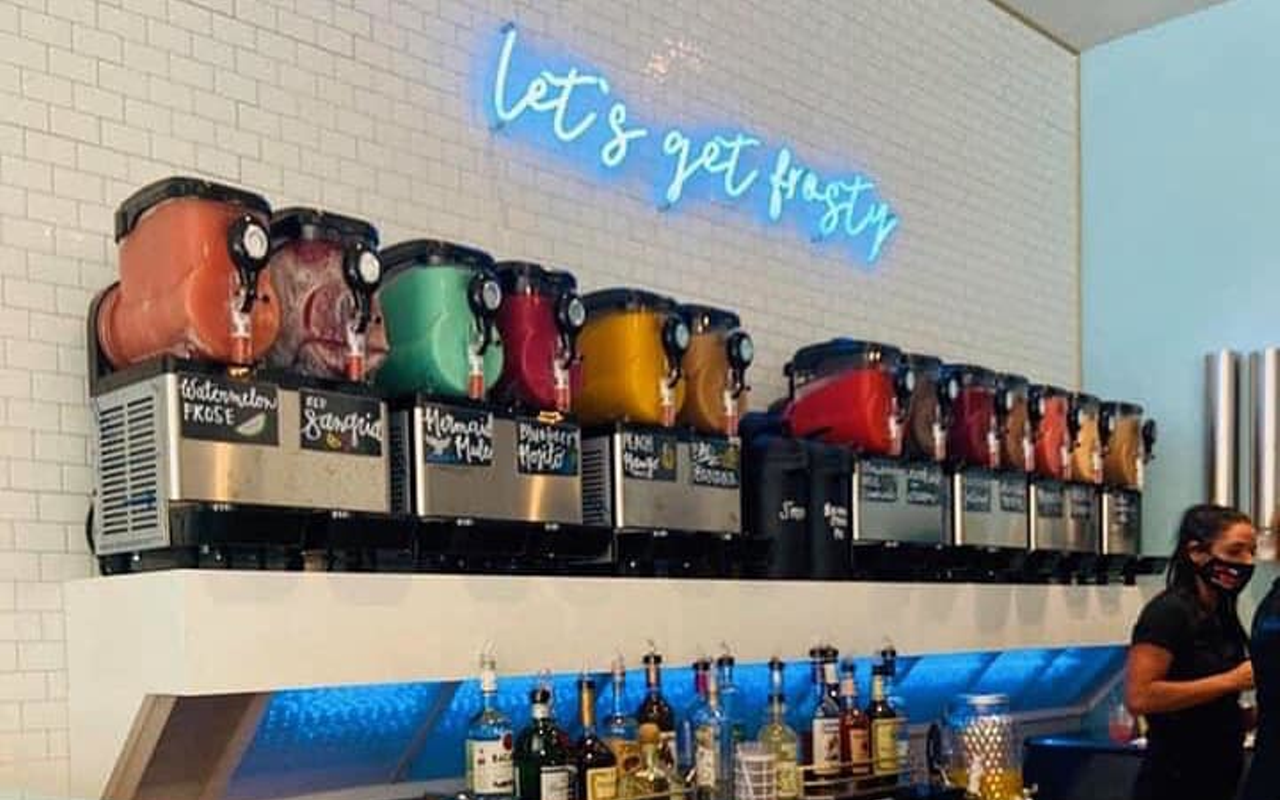 Liberty Center's The Frost Factory Is a Build-Your-Own Boozy Slushie Bar with a Focus on Real Fruit