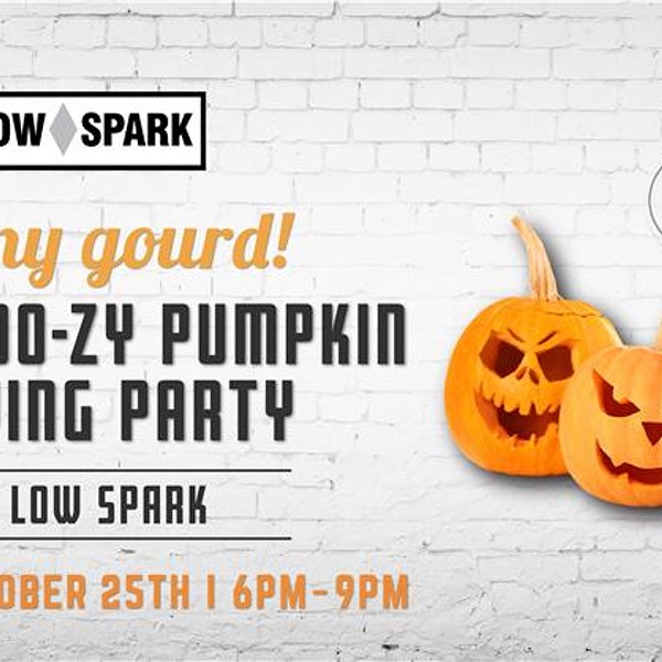 Oh my Gourd, it's a Boozy Pumpkin Carving Contest!