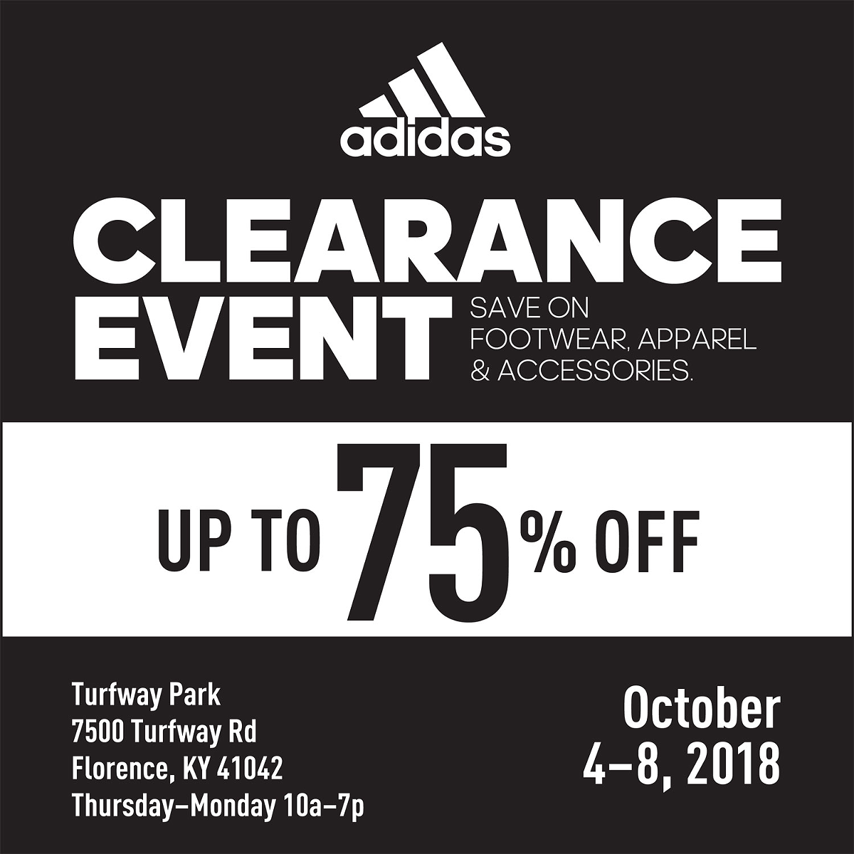 Adidas Tent Sale | Cincinnati CityBeat