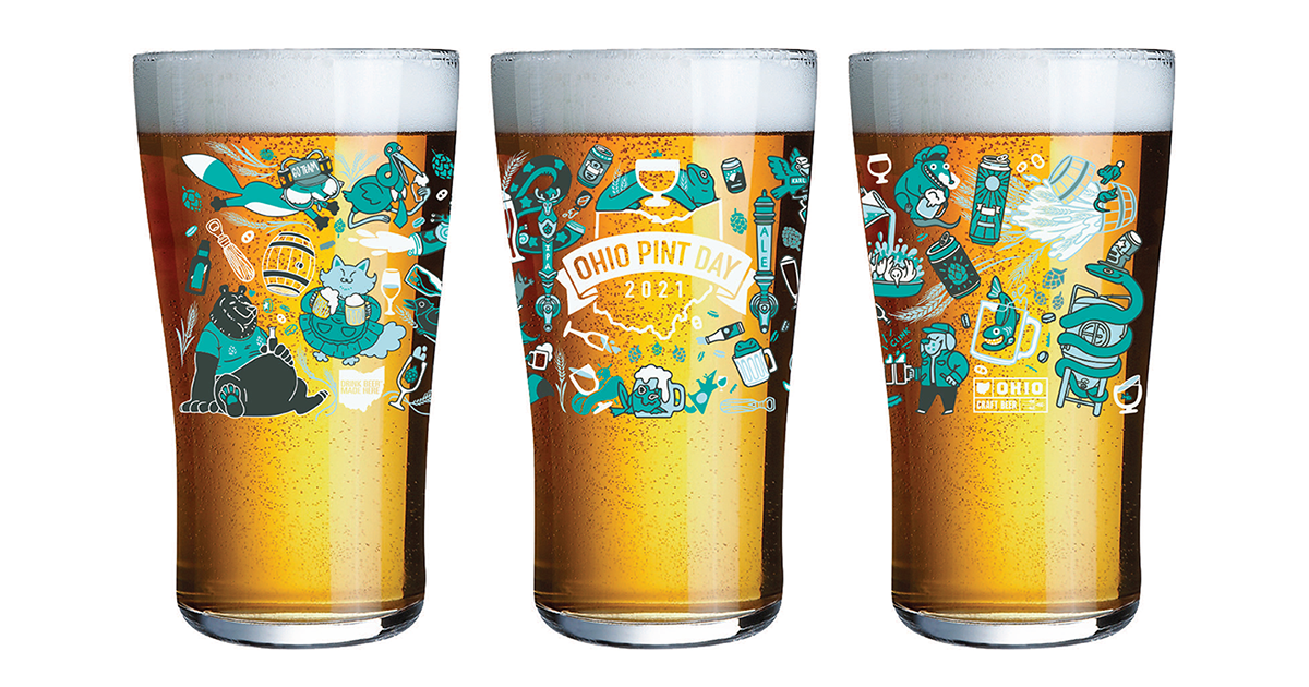 31 Cincinnati Breweries Offering Collectible Beer Glass for Ohio Pint