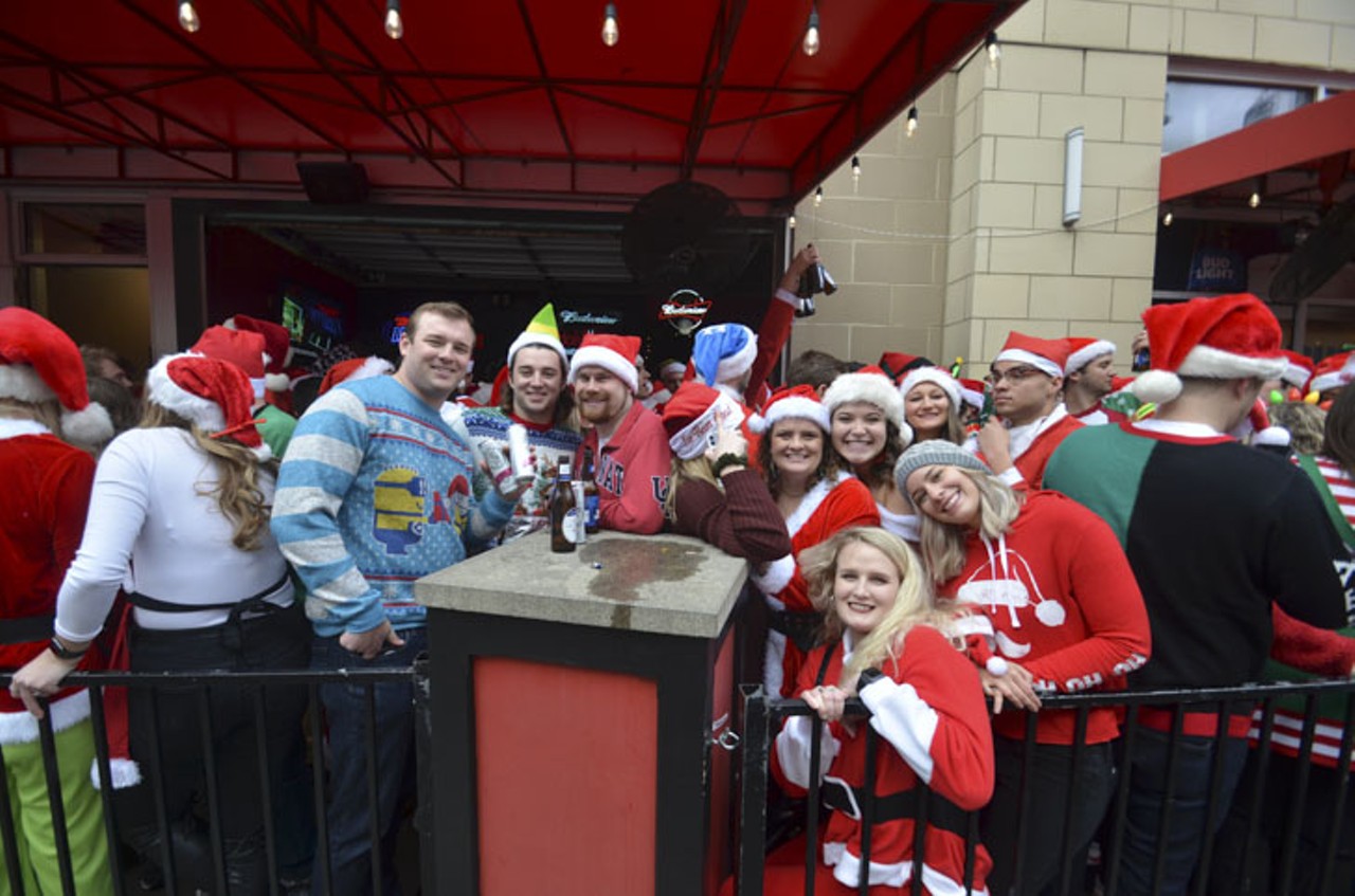 Everyone We Saw at the 12thAnnual Cincinnati SantaCon Cincinnati