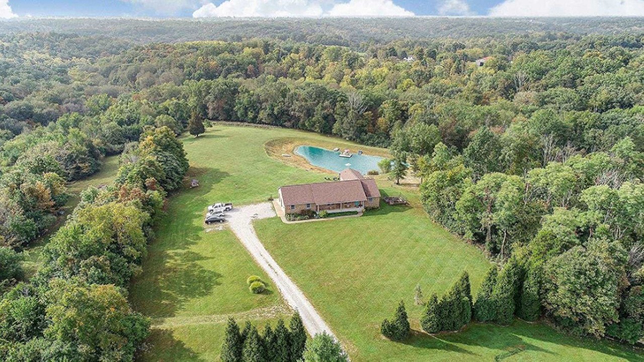 This Northern Kentucky Ranch Has Its Own Swimming Pond and Mini Vineyard