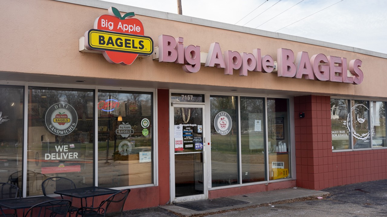 Big Apple Bagels
7157 Beechmont Ave., Anderson Township
Established in Illinois in 1993, Big Apple Bagels serves made-from-scratch bagels and sandwiches for breakfast and lunch. They also are known for their cake-like muffins.